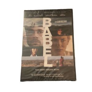 Babel DVD with Brad‎ Pitt and Kate Blanchett Wide Screen, 2006, NWT